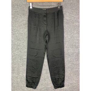 Kate Spade New York Black Pleated‎ Satin Pant Women’s Size 2